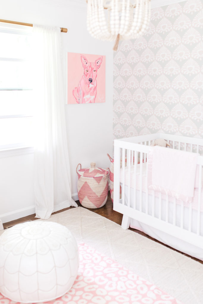 Baby Girl Nursery Reveal: Julia Dzafic of Lemon Stripes