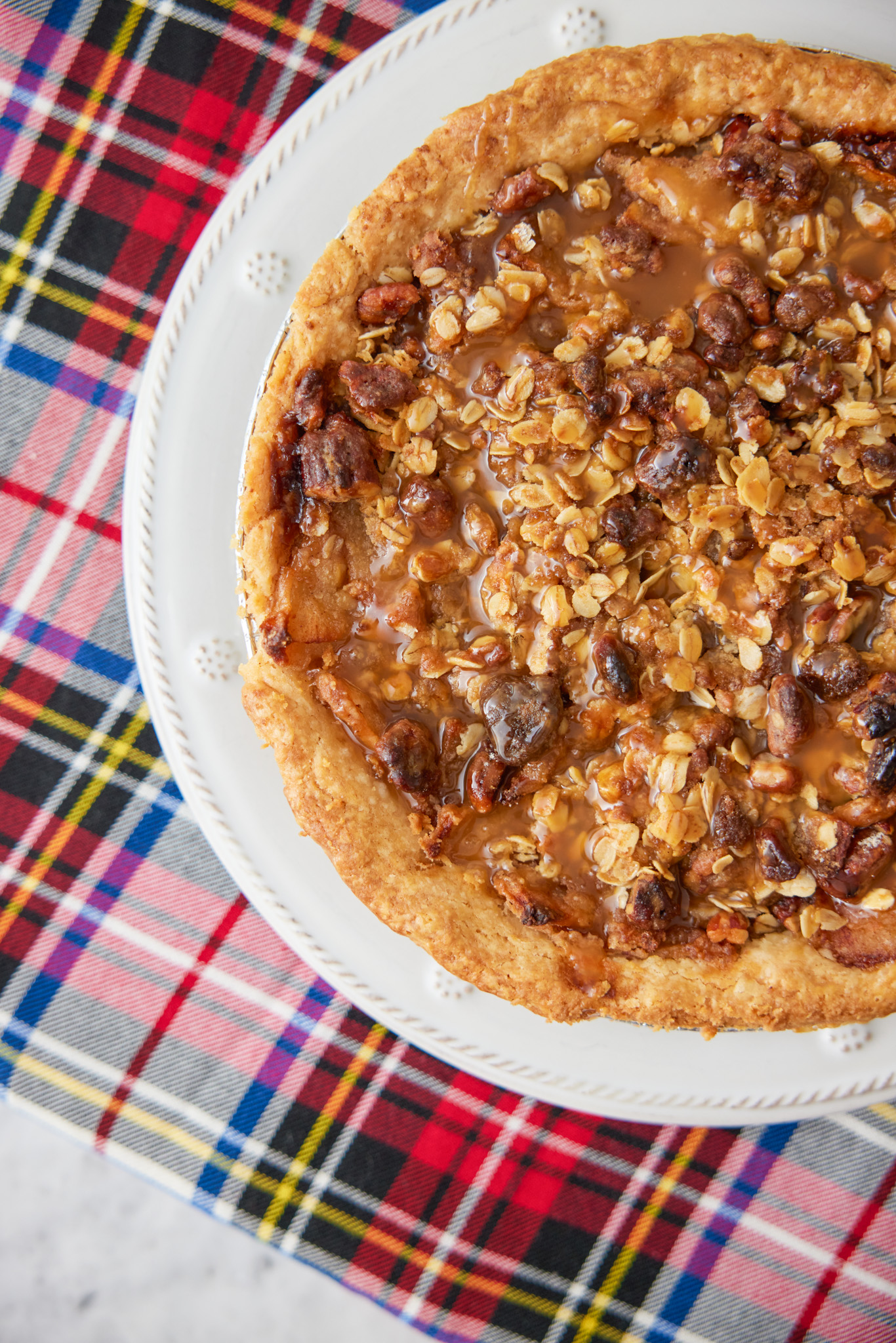 Caramel Apple Pie - Lemon Stripes
