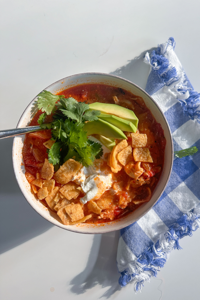 Buffalo Chicken Chili - Lemon Stripes