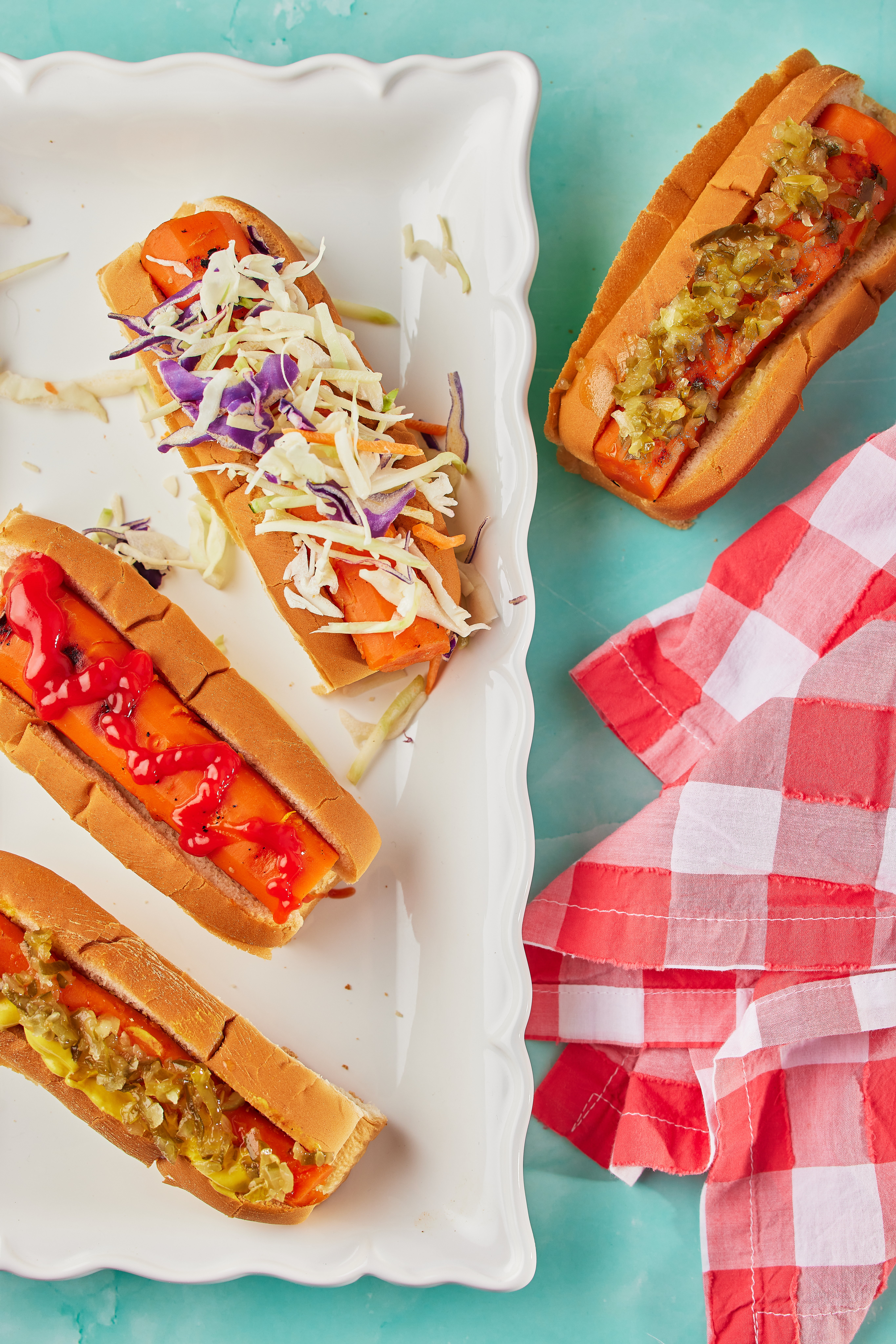 Carrot hot dogs